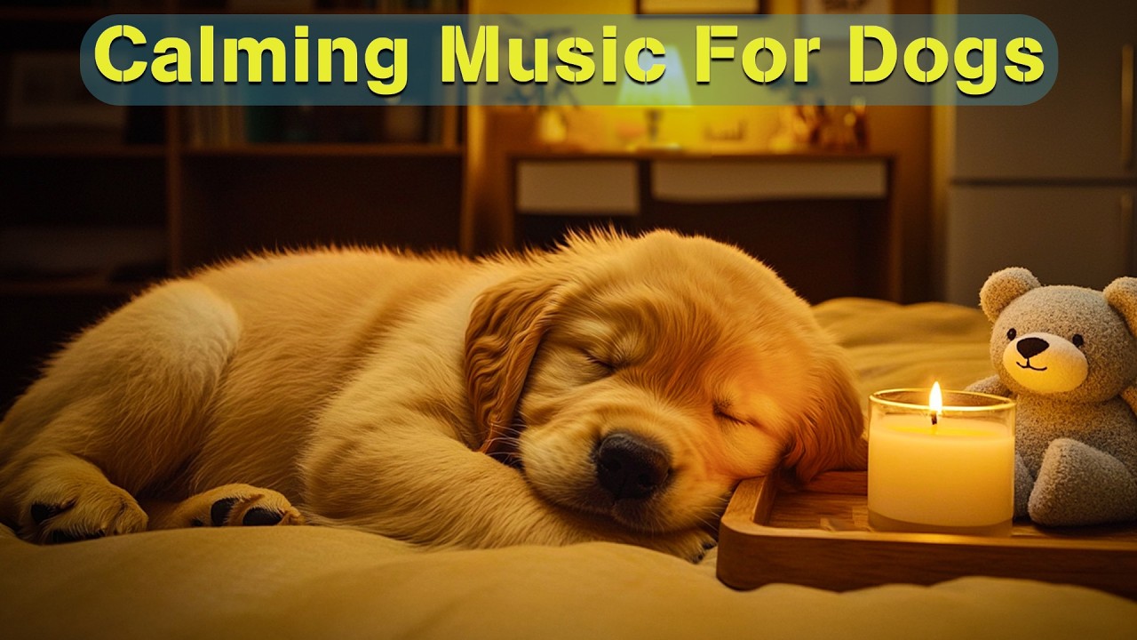 12 Hours Of Dog Healing Music 🎵 Calming Music For Dogs
