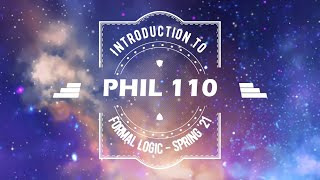 PHIL 110: Lecture 01: Laws of Logic, Arguments, and Informal Fallacies