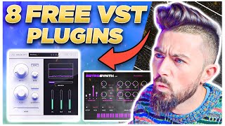 8 FREE VST Plugins, New Cymatics Plugin & Holiday Deals!