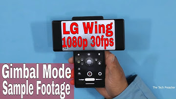 LG Wing Camera Gimbal Review & Simple Footage | This Feature Is DOPE!!!