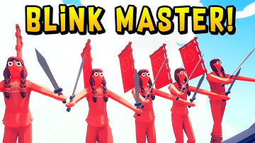TABS - BLINK DAGGER MASTER ARMY vs TREE TITAN! Insane Units - Totally Accurate Battle Simulator
