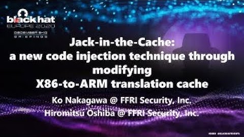 Jack-in-the-Cache: A New Code injection Technique through Modifying X86-to-ARM Translation Cache