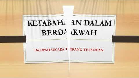 Orang Quraisy yang pertama kali menentang dengan terang terangan dakwah Nabi Muhammad adalah