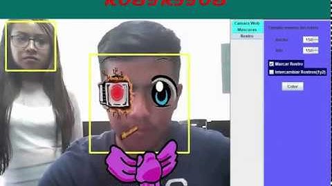 Realidad Aumentada con reconocimiento facial desarrollada con Java y OpenCV