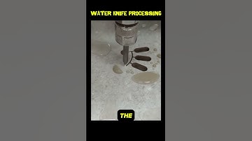 Water knife processing tile pattern- Good tools and machinery make work easy