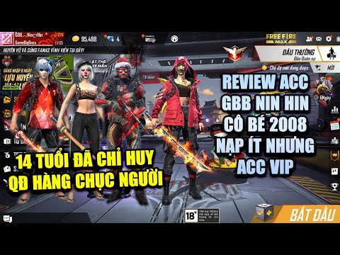 Free Fire | Review Acc GBB Nin Hin Cô Bé 2008 Dễ Thương Làm Chỉ Huy Quân Đoàn Hàng Chục Người | Thủ thuật game Free Fire 1 hqdefault