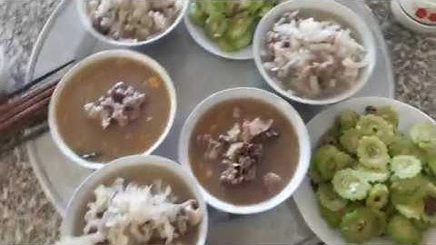 bẫy gà rừng - gà rừng nấu canh chuối cực ngon