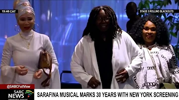 Sarafina Musical marks 30 years with New York screening