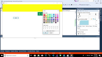 How to make color dialog C#