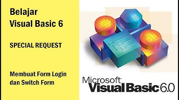 BELAJAR VISUAL BASIC (VB6) | SPECIAL REQUEST | MEMBUAT FORM LOGIN