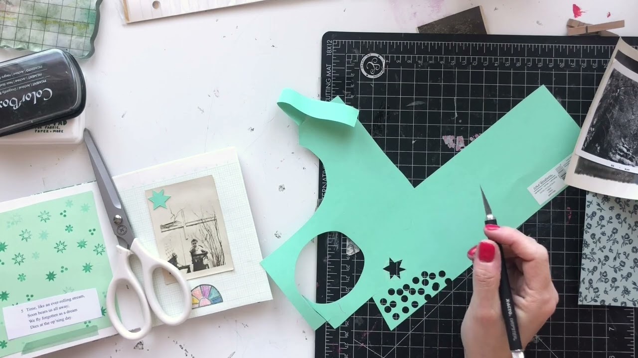 Journal with me January '22: Real Time Art Journal ASMR Quiet Music