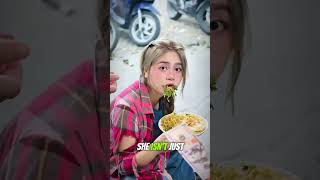 She was the OWNER the whole time! 🤯🔥 #unexpected #twist #hiddenboss #streetfood #shorts
