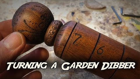Off the Grid Makes - 56 How to Turn a Garden Dibber