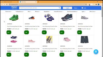 A react with flipkart ui and voice assistance where you can filter the products by voice.