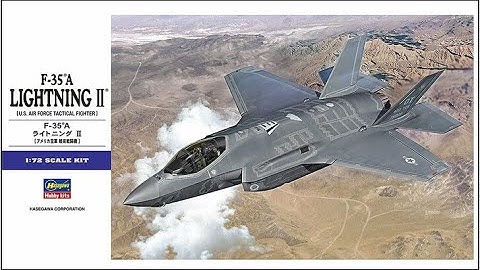 Hasegawa : F-35A Lightning II : 1/72 Scale Model : In Box Review