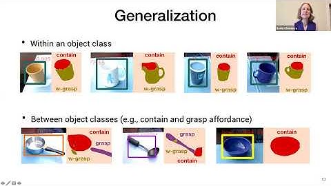 Semantic Grasping through Wide and Deep Learning, Sonia Chernova