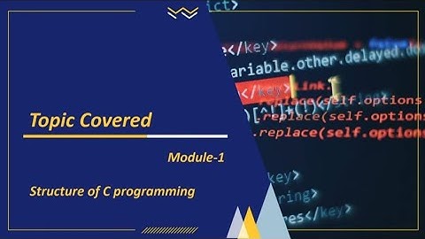 Complete C Programming Module [1]| VTU 1st Year (2025 Scheme) |c programming vtu students|c language