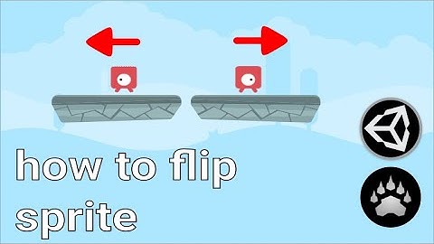 how to flip sprite in unity