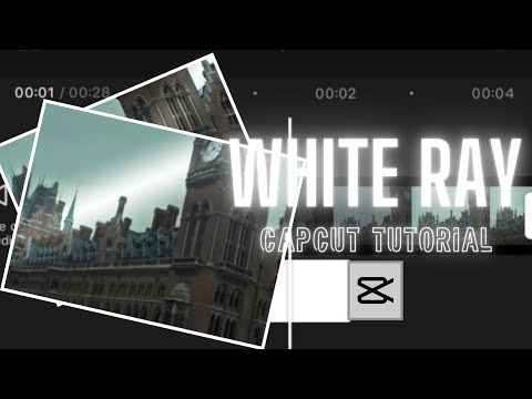 | White ray CapCut tutorial | Quick & Easy | #capcut #tutorial