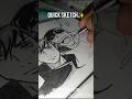 🔥👁️ GOJO vs FUSHIGURO Drawing in 60 Seconds… The STRONGEST Duo? 😳⚡ #Gojo #Fushiguro #JujutsuKaisen🎨💥