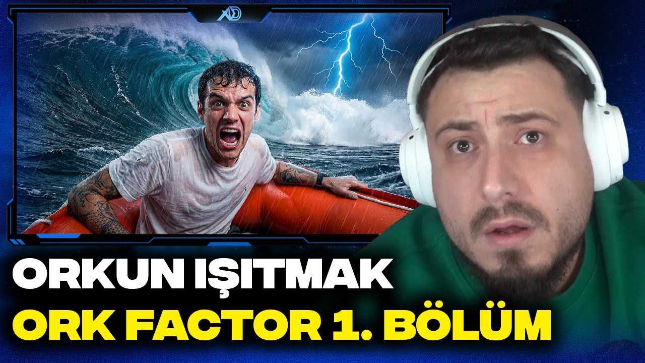 ORKUN IŞITMAK 1.000.000TL ÖDÜLLÜ YARIŞMA! ORK FACTOR 1. BÖLÜM İZLİYORUZ!