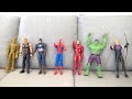 Troy pretend play hide and seek with superhero toys  kids transforms into superheroes