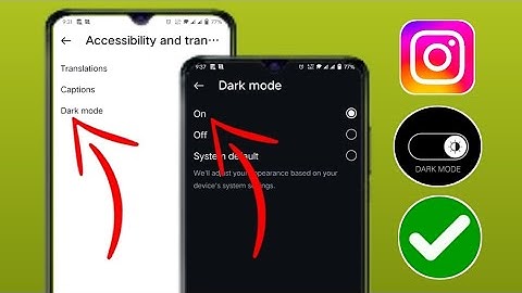 How To Fix Dark Mode Not Showing On Instagram Setting (After New Update)..