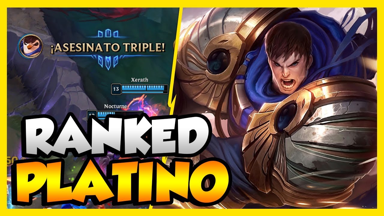LE APLICO EL COMBO DE GAREN A PLATINO MAIN MORDEKAISER  (leccion de humildad) | LEAGUE OF LEGENDS.