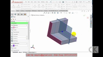 Solidworks - Hướng dẫn vẽ gân chịu lực - THE RIB