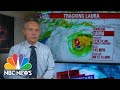 Hurricane Laura To Bring ‘Unsurvivable’ Storm Surge To Gulf Coast As Category 4 | NBC News NOW