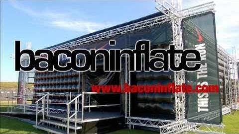 Baconinflate Inflatable Temporary Structures Agency