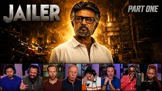 Foreigners First Time Watching JAILER  Part 1 @Cinedesi @ChaatNChat