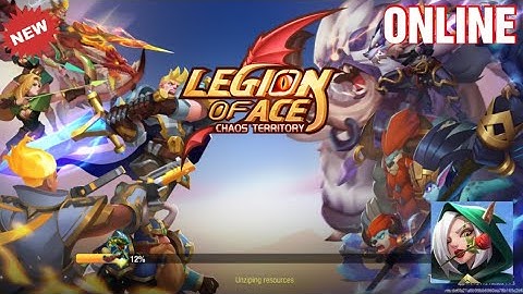 LEGION OF ACE: Chaos Territory (ENG) 2020 Online Simulation-RPG Android-Gameplay