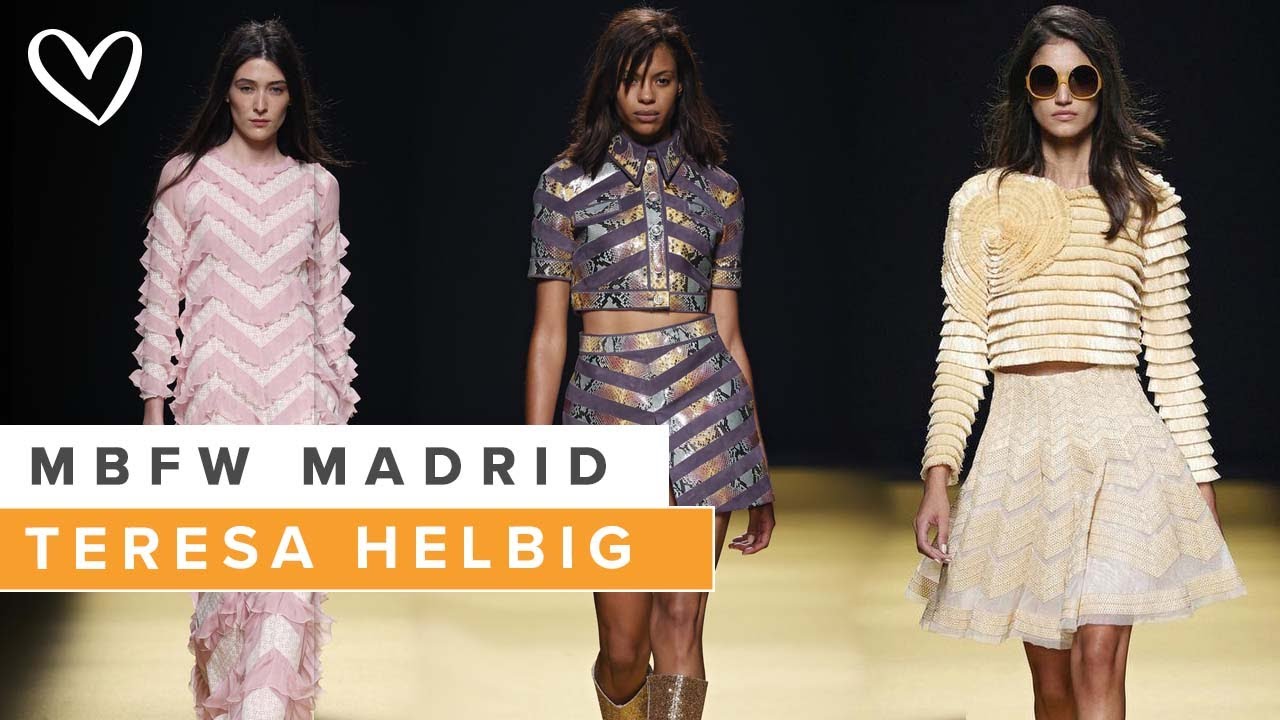 Desfile TERESA HELBIG 2022 - Madrid Fashion Week - YouTube