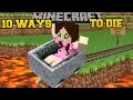 Minecraft: CRAZIEST DEATHS IMAGINABLE! - MORE WAYS TO DIE - Custom Map