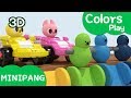 Learn colors with Miniforce | Colors Play | Color Roly poly Cars | Mini-Pang TV 3D Play