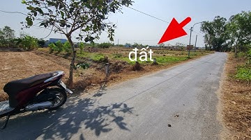 Bán đất thổ cư sổ hồng riêng mặt tiền đường nhựa ấp 3 xã tân ân cần đước Long An Giá 850 tr / 185m2