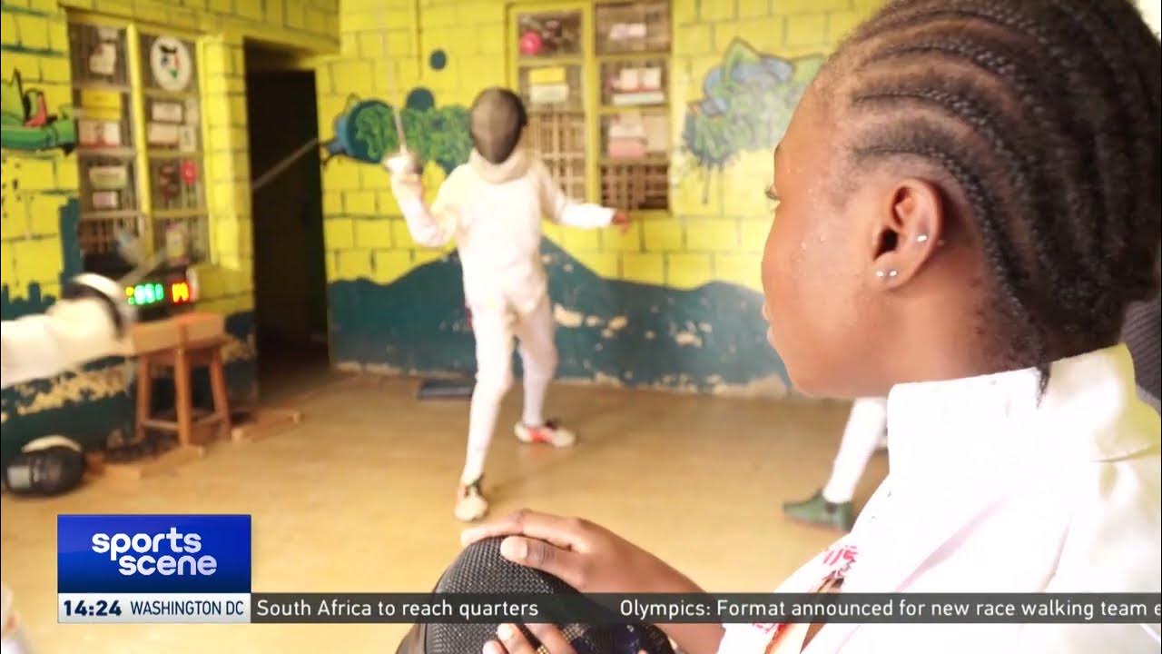 Kenya's fencing national champion empowers future competitors YouTube