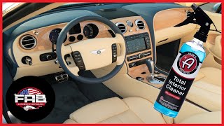 NEW Adam's Polishes Total Interior Cleaner with Protection! AntiStatic and Odor Encapsulating