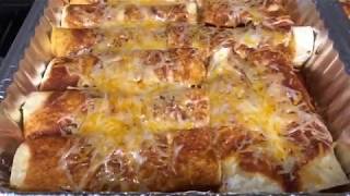 Chicken enchiladas