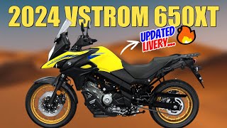 2024 SUZUKI V STROM 650XT, updated new colors and features
