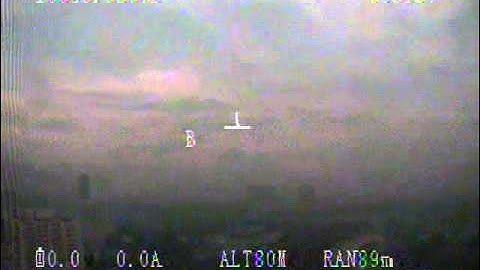 Mini Skywalker Fight test 19 w/ G-OSD 3 mini and Multiwii stabilization func.