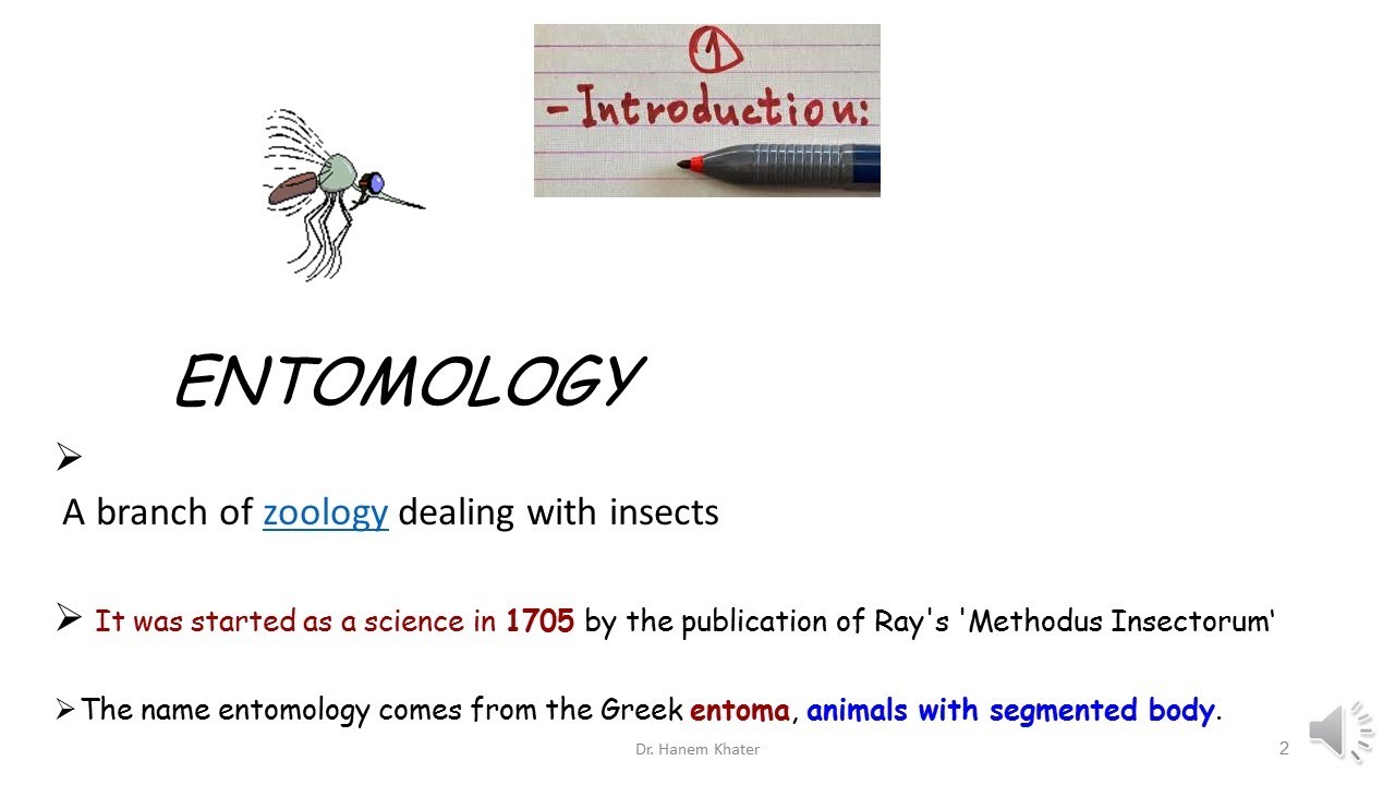 Online, Introduction, Entomology