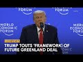 Trump Touts ‘Framework’ of Future Greenland Deal | The View
