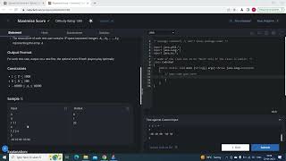 Celebrity Maximise Score | Codechef | Starters 84 | Explanation | Solution Net Worth