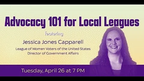 Advocacy 101 for Local Leagues