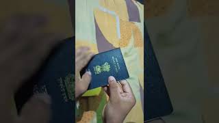 India Passport. Passport Verification, S.P Office Verification Shorts Dhanis  unboxing