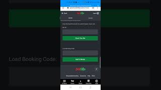 How To Add Your Booking Codes For Bet9ja Mobile - Simple steps for bet9ja mobile@KorrectBetsite screenshot 5