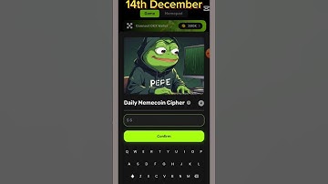 memecoin Cipher Code | Memecoins Lab Bot | 14 December | Memecoinlab Daily Cipher video code |