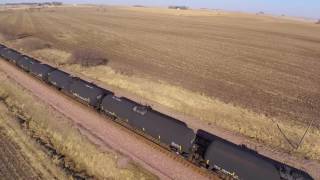 Union Pacific Westbound Manifest Running CSX Power Mile Post 95 Clinton Sub